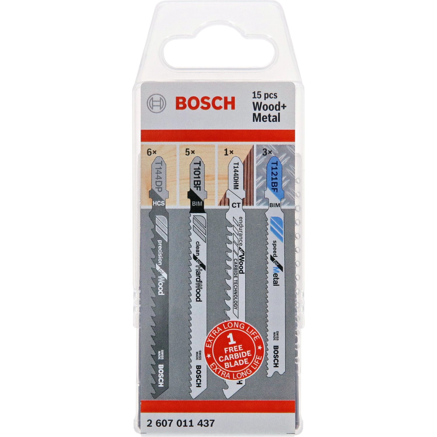 Bosch Stichsägeblatt-Set Wood and Metal 15-teilig Bosch Stichsägeblatt-Set Wood and Metal 15-teilig von Bosch PRO