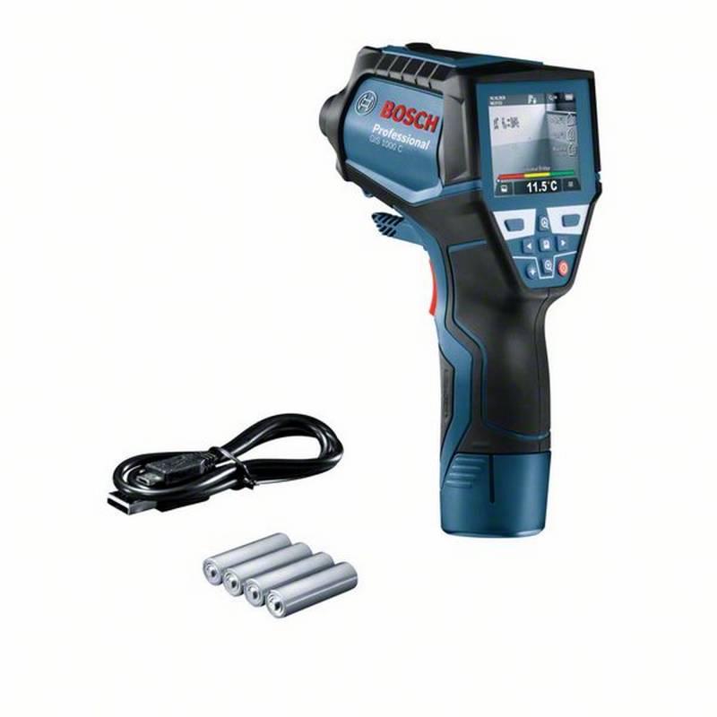 Bosch Thermodetektor 'GIS 1000 C Professional' Kunststoff, Metall blau 34,4 x 21 x 11 cm von Bosch