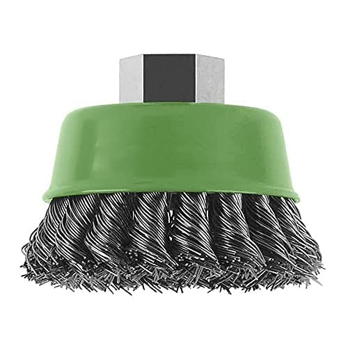 Bosch Professional 1x Topfbürste Gezopfter Rostfreier Stahldraht Heavy for Inox (Stahl, Ø 75 mm, M14, Zubehör für Winkel- und Geradschleifer) Bosch Professional 1x Topfbürste Gezopfter Rostfreier Stahldraht Heavy for Inox (Stahl, Ø 75 mm, M14, Zubehör für Winkel- und Geradschleifer) von Bosch