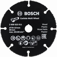Bosch - Trennscheibe hm Multi Wheel 76mm Akku Winkelschliefer GWS12V-76 2608623011 von Bosch