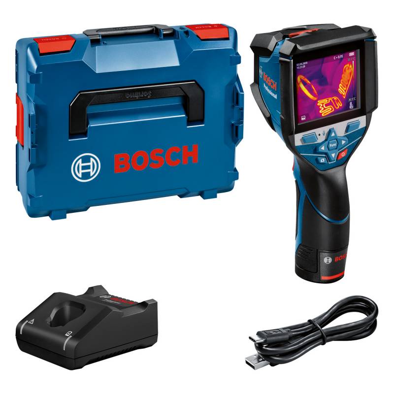 Bosch Wärmebildkamera 'GTC 600 C Professional' mit 12 V-Lithium-Ionen-Akku, in L-BOXX von Bosch
