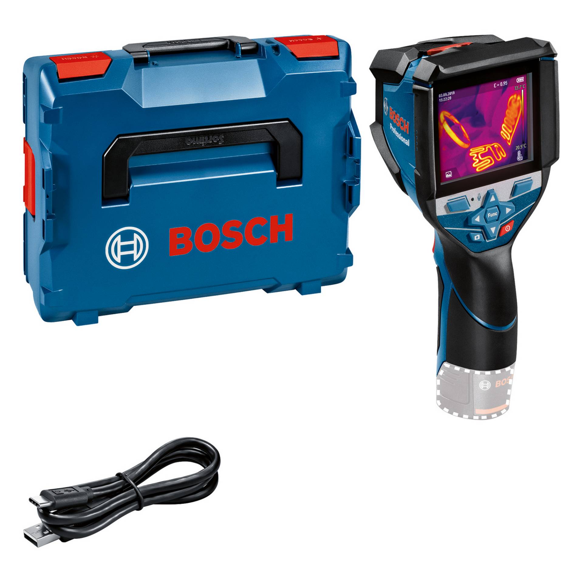 Bosch Wärmebildkamera 'GTC 600 C Professional' ohne Akku, in L-BOXX von Bosch