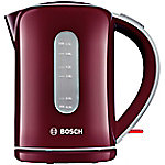 Bosch Wasserkocher 1.7 L Hellgrau, Rot 2200 W TWK7604 von Bosch
