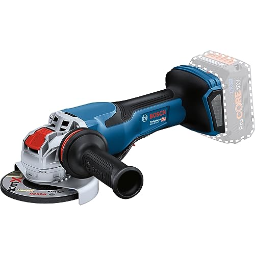 Bosch Professional 18V System BITURBO Akku-Winkelschleifer GWX 18V-15 P mit X-LOCK (Leistung 1500 Watt, inkl. Vibration Control-Zusatzhandgriff, Schutzhaube, Trennschutzhaube, ohne Akku/ Ladegerät) Bosch Professional 18V System BITURBO Akku-Winkelschleifer GWX 18V-15 P mit X-LOCK (Leistung 1500 Watt, inkl. Vibration Control-Zusatzhandgriff, Schutzhaube, Trennschutzhaube, ohne Akku/ Ladegerät) von Bosch Professional
