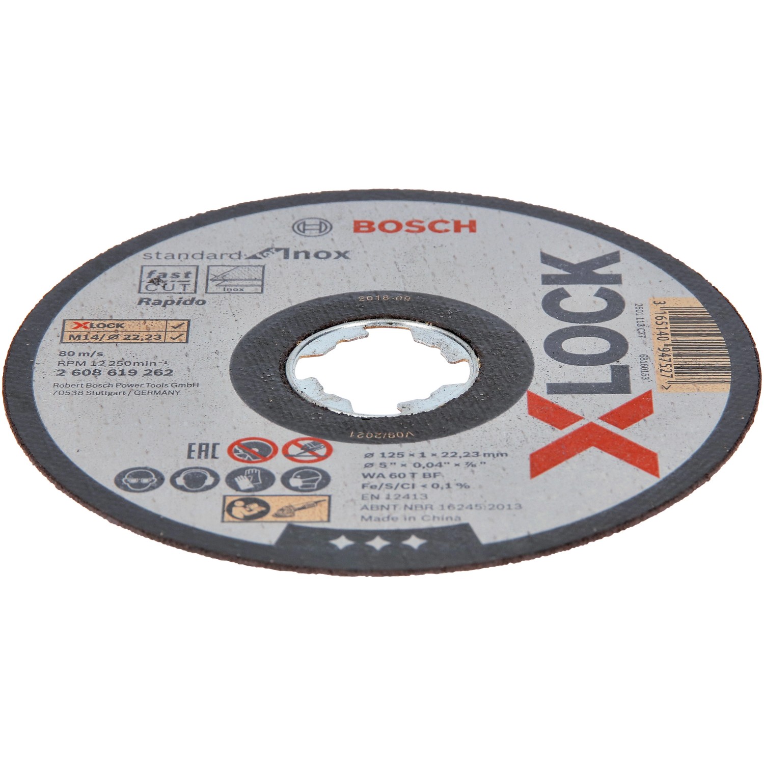 Bosch X-Lock Trennscheibe Standard for Inox Ø 125 mm Bosch X-Lock Trennscheibe Standard for Inox Ø 125 mm von Bosch PRO