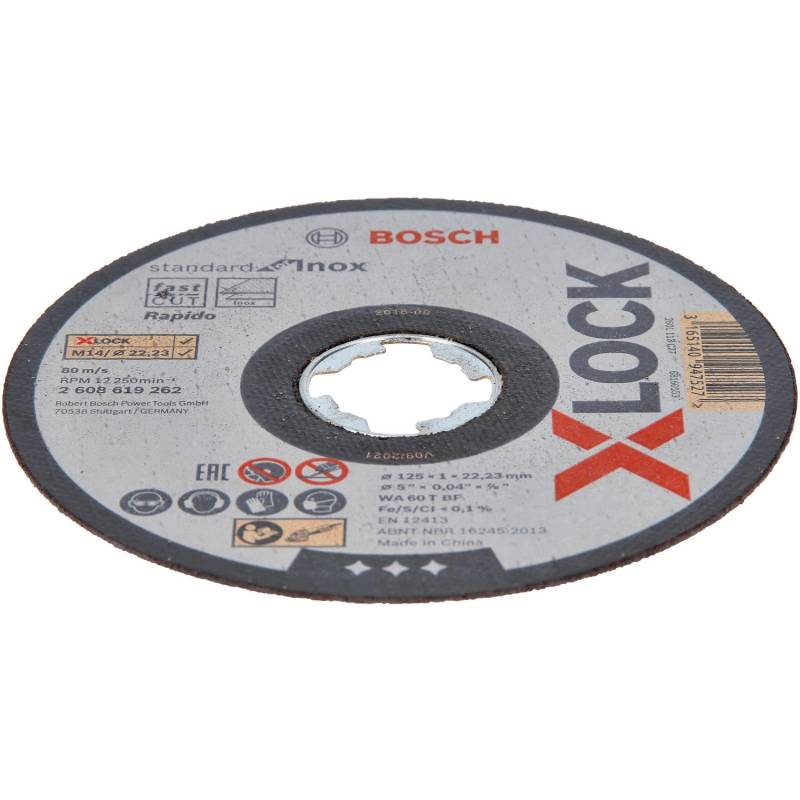 Bosch X-Lock Trennscheibe Standard for Inox Ø 125 mm von Bosch PRO