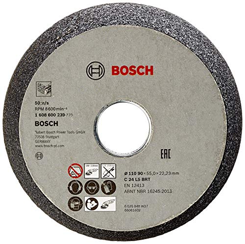 Bosch Accessories Professional Zubehör 1608600239 Schleiftopf, konisch 90 mm, 110 mm, 55 mm, 24 von Bosch Accessories