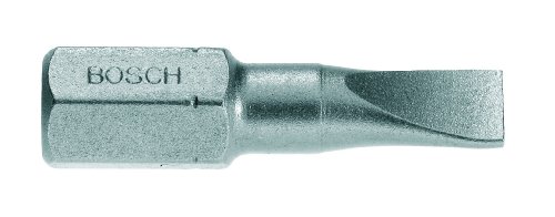 Bosch Professional Bit Extra-Hart für Längsschlitz-Schrauben (S0,5 x 4,0; Länge: 25 mm, 25 Stück) von Bosch Accessories