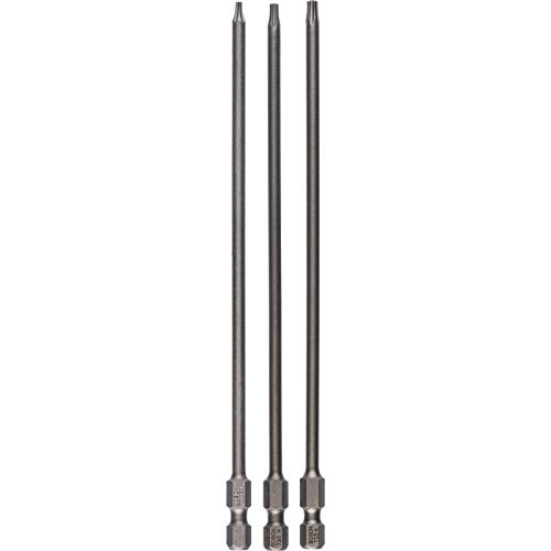 Bosch Professional 3tlg. Schrauberbit-Set Extra Hart für Innen-Torx-Schrauben (T8, T10, T15; Länge: 152 mm) von Bosch Accessories