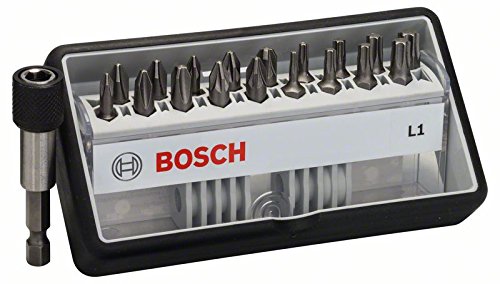 Bosch Professional 18+1tlg. Schrauberbit-Set Extra Hart für Phillips-Kreuzschlitz-, Pozidriv-Kreuzschlitz- und Innen-Torx-Schrauben von Bosch Accessories