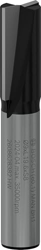 Nutfräser 8 mm, D1 9 mm, L 20 mm, G 51 mm von Bosch Professional