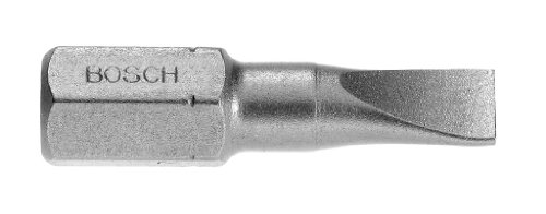 Bosch Professional Bit Extra-Hart für Längsschlitz-Schrauben (S0,8 x 5,5; Länge: 25 mm, 10 Stück) Bosch Professional Bit Extra-Hart für Längsschlitz-Schrauben (S0,8 x 5,5; Länge: 25 mm, 10 Stück) von Bosch