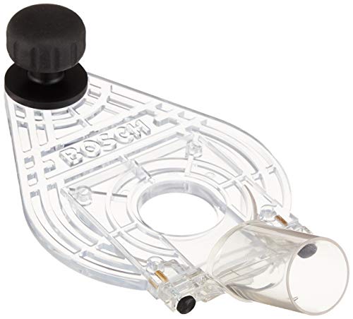 Bosch Professional Zubehör GKF 600 Grundplatte mit Handgriff und Absaugstutzen 2608000335 von Bosch
