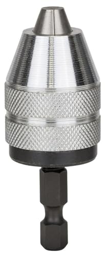 Bosch Professional Schnellspannbohrfutter (1 Hülse, Spannbereich 1 - 6 mm, Aufnahme 1/2" - Außensechskantschaft, Zubehör Akku Bohrmaschine) von Bosch Accessories