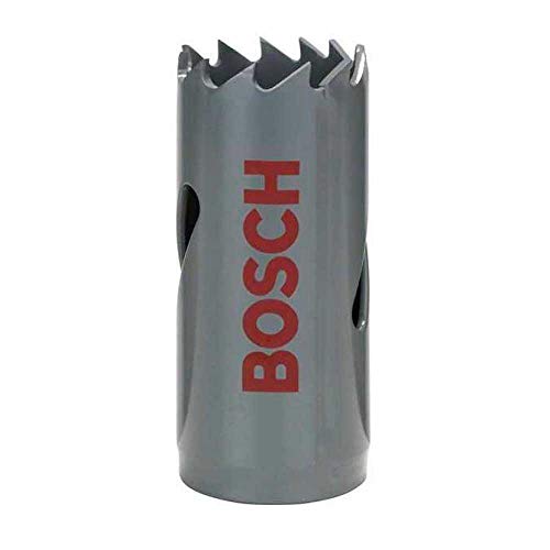 Bosch Accessories Bosch Professional 1x Lochsäge HSS Bimetall für Standardadapter (für Metall, Aluminium, rostfreiem Edelstahl, Kunststoffen und Holz, Ø 22 mm, Zubehör Bohrmaschine) von Bosch Professional