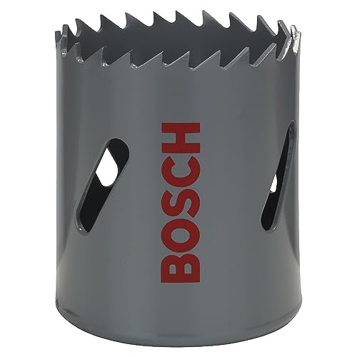 Bosch Accessories Professional Lochsäge HSS Bimetall für Standardadapter (für Metall, Aluminium, rostfreiem Edelstahl, Kunststoffen und Holz, Ø 44 mm, Zubehör Bohrmaschine), Ø 44 mm von Bosch Professional