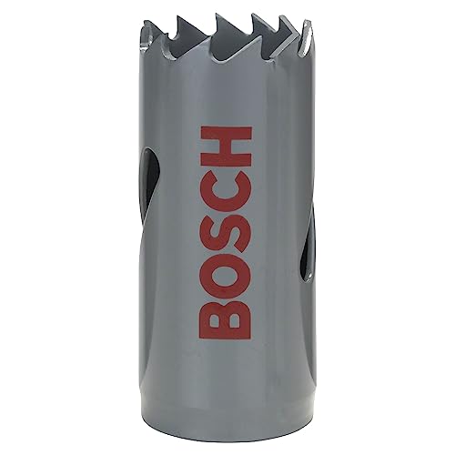 Bosch Accessories Bosch Professional 1x Lochsäge HSS Bimetall für Standardadapter (für Metall, Aluminium, rostfreiem Edelstahl, Kunststoffen und Holz, Ø 24 mm, Zubehör Bohrmaschine) von Bosch Professional