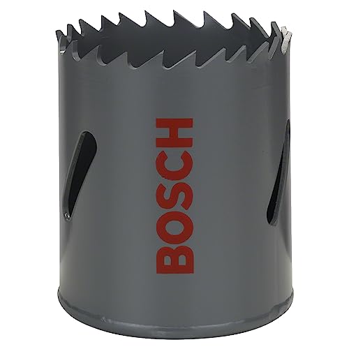 Bosch Accessories Bosch Professional 1x Lochsäge HSS Bimetall für Standardadapter (für Metall, Aluminium, rostfreiem Edelstahl, Kunststoffen und Holz, Ø 43 mm, Zubehör Bohrmaschine) von Bosch Professional