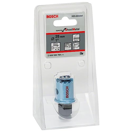 Bosch Professional 1x Lochsäge Special for Sheet Metal (für Edelstahlbleche, Stahlbleche, Ø 25 mm, Zubehör Bohrmaschine) von Bosch Professional