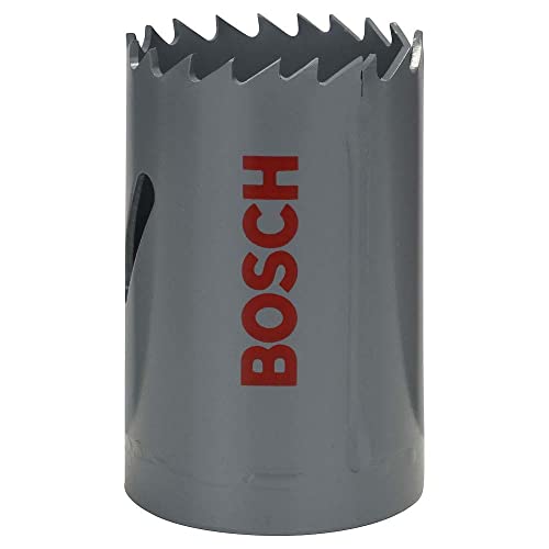 Bosch Accessories Bosch Professional 1x Lochsäge HSS Bimetall für Standardadapter (für Metall, Aluminium, rostfreiem Edelstahl, Kunststoffen und Holz, Ø 37 mm, Zubehör Bohrmaschine) von Bosch