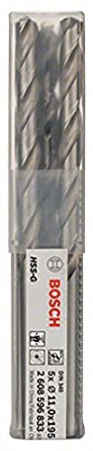 Bosch Professional 5x HSS-G Metallbohrer (für Metall, Ø 11 mm, Robust Line, Zubehör Bohrmaschine) von Bosch Accessories