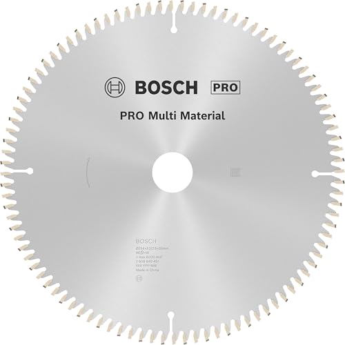 Bosch 1x PRO Multi Material Kreissägeblatt für Kabel-Kapp‑ und Gehrungssägen (für Aluminium, Kunststoff, Ø mm, Professional Zubehör Kapp- und Gehrungskreissäge) Bosch 1x PRO Multi Material Kreissägeblatt für Kabel-Kapp‑ und Gehrungssägen (für Aluminium, Kunststoff, Ø mm, Professional Zubehör Kapp- und Gehrungskreissäge) von Bosch