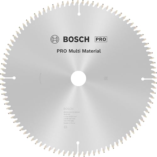 Bosch 1x PRO Multi Material Kreissägeblatt für Kabel-Kapp‑ und Gehrungssägen (für Aluminium, Kunststoff, Ø mm, Professional Zubehör Kapp- und Gehrungskreissäge) Bosch 1x PRO Multi Material Kreissägeblatt für Kabel-Kapp‑ und Gehrungssägen (für Aluminium, Kunststoff, Ø mm, Professional Zubehör Kapp- und Gehrungskreissäge) von Bosch