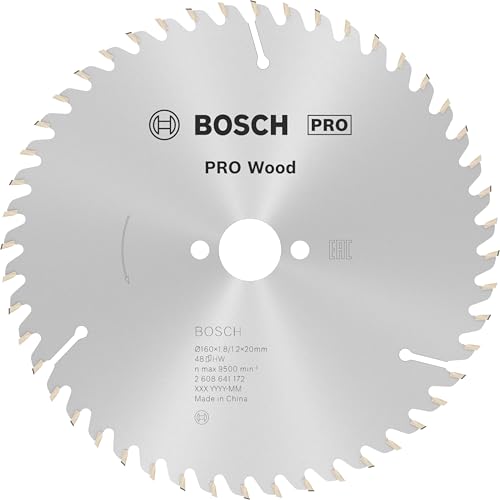 Bosch Professional Kreissägeblatt Optiline Wood (für Holz, 160 x 20 x 1,8 mm, 48 Zähne, Zubehör Kreissäge) von Bosch Accessories