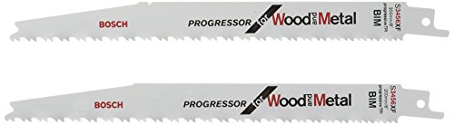 Bosch Professional Säbelsägeblatt S 3456 XF Progressor for Wood and Metal (für Holz und Metall, Zubehör Säbelsäge) 200 mm von Bosch Professional