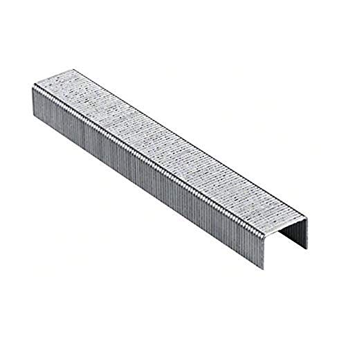 Bosch Professional 1000x Feindrahtklammer Typ 53 Rostfrei (Textilien/Gewebe, Karton, 11.4 x 0.74 x 10 mm, Zubehör Tacker) von Bosch Accessories