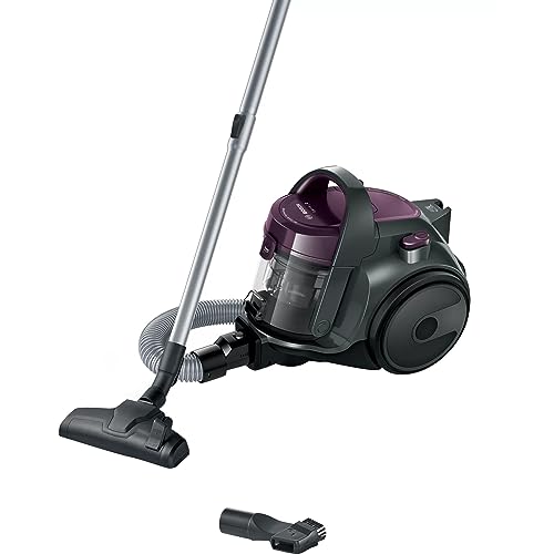 Bosch bgc05aaa1 GS05 cleann 'n Staubsauger ohne Beutel, Design computerdesigns, waschbarer HEPA H12 Filter, 700 W, 1.5 liters, 78 decibeles, Violett und Grau Bosch bgc05aaa1 GS05 cleann 'n Staubsauger ohne Beutel, Design computerdesigns, waschbarer HEPA H12 Filter, 700 W, 1.5 liters, 78 decibeles, Violett und Grau von Bosch Hausgeräte