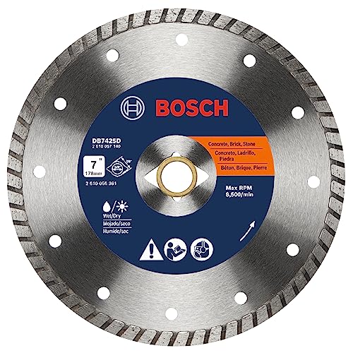 Bosch db442s 4-Zoll Turbo Rand Diamant Klinge, DB742SD von Bosch