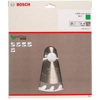 Bosch hm Sägeblatt Optiline Wood 210x2,8x30 Z=24 Zähne von HAWERA