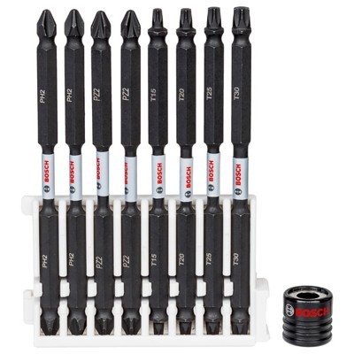 Doppelklingen Schrauberbit-Set Impact Control, 9-teilig, diverse, 110mm Doppelklingen Schrauberbit-Set Impact Control, 9-teilig, diverse, 110mm von Bosch