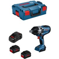 Drehschlagschrauber BOSCH GDS 18V-1050 H (2 x 5,5 Ah ProCORE + GAL1880CV + L-Boxx 136) von Bosch