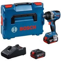 Werkzeug - 18V Akku-Schlagschrauber, 2x 5,0 Ah Li-Ion Akku, Ladegerät 06019L9003 - Bosch von Bosch
