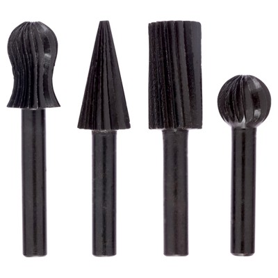 Freihandfräser-Set, 4-teilig, Schaft-ø6mm (1609200314) von Bosch