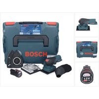 Bosch - gss 12V-13 Professional Akku Schwingschleifer 12 v + 1x Akku 2,0 Ah + l-boxx - ohne Ladegerät von Bosch