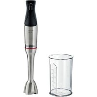 Bosch - Haushalt Serie 6 ErgoMaster Stabmixer 1200 w mit Mixbecher, BPA-frei Edelstahl, Schwarz von Bosch