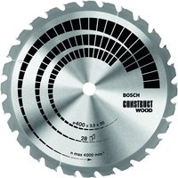 Bosch Kreissägeblatt Construct Wood, 450 x 30 x 3,8 mm, 32 Zähne von Bosch