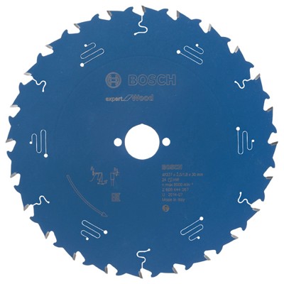 Kreissägeblatt Expert for Wood ø237 x 30 x 2,5mm, 24 Zähne (2608644067) von Bosch