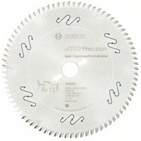 Kreissägeblatt Top Precision Best for Laminated Panel Abrasive 250x30x3,2 mm, 80 - Bosch von Bosch