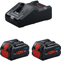 [NEUWERTIG] B-Ware Bosch Starterset 2x 18 V 8,0 Ah Procore Akkus 1x Ladegerät Gal 18 V 160 Set von Bosch