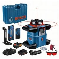 Rotationslaser grl 600 chv mit Akku und Schnellladegerät im Koffer - Bosch von Bosch