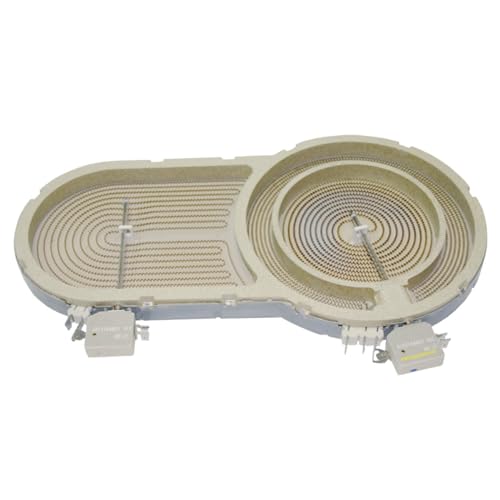 Strahlheizkörper Dreikreis Glaskeramikkochfeld 2100/1750/900W Ø140mm Bosch Siemens 00674650 HiLight-Heizkörper passend für Balay Neff pkd pkc nkt nkm nkc kat domino twist et ef von Bosch
