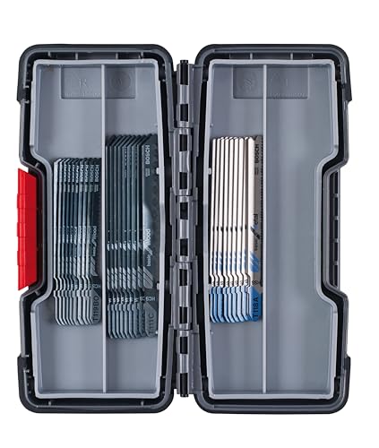 Bosch 30tlg. Stichsägeblatt Set Basic for Wood and Metal (für Holz und Metall, Professional Zubehör Stichsäge) Bosch 30tlg. Stichsägeblatt Set Basic for Wood and Metal (für Holz und Metall, Professional Zubehör Stichsäge) von Bosch
