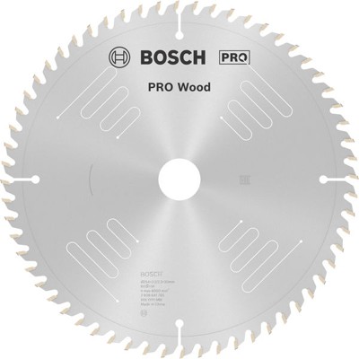 Sägeblatt Optiline Wood für Kapp- und Gehrungssägen ø254 x 30 x 3,2mm, 60 Zähne von Bosch
