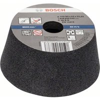 Schleiftopf, konisch-Stein/Beton 90 mm, 110 mm, 55 mm, 30 - Bosch von Bosch