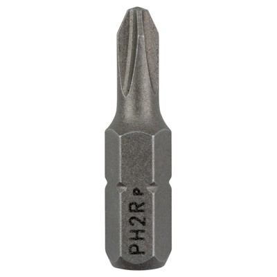 Schrauberbit Extra-Hart, reduziert PH2R, 25mm, 25er-Pack (2607002519) von Bosch