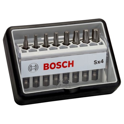 Schrauberbit-Set Robust Line Sx Extra-Hart, 8-teilig, 49mm für TORX® von Bosch